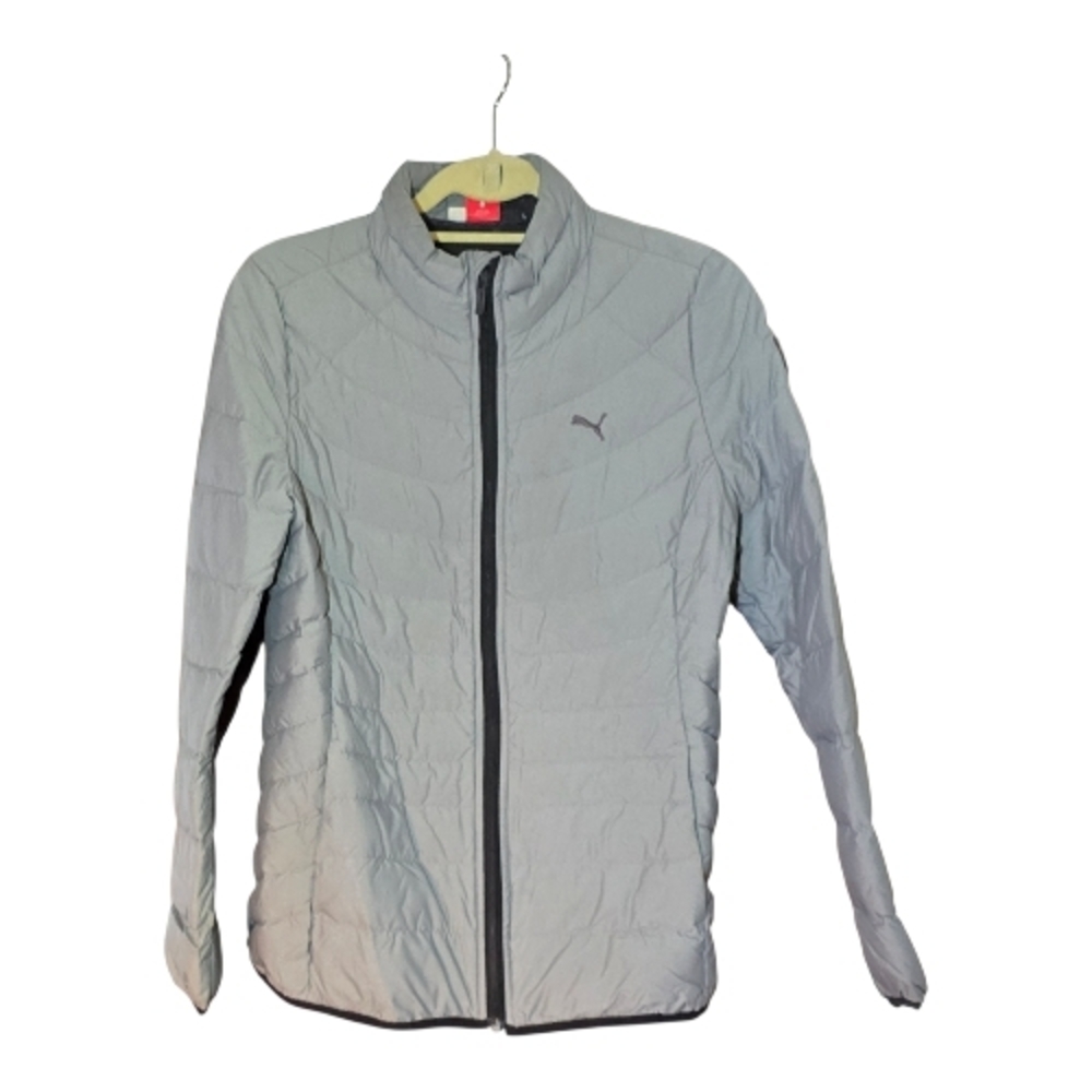 Puma Men's Light Gray Puffer Jacket